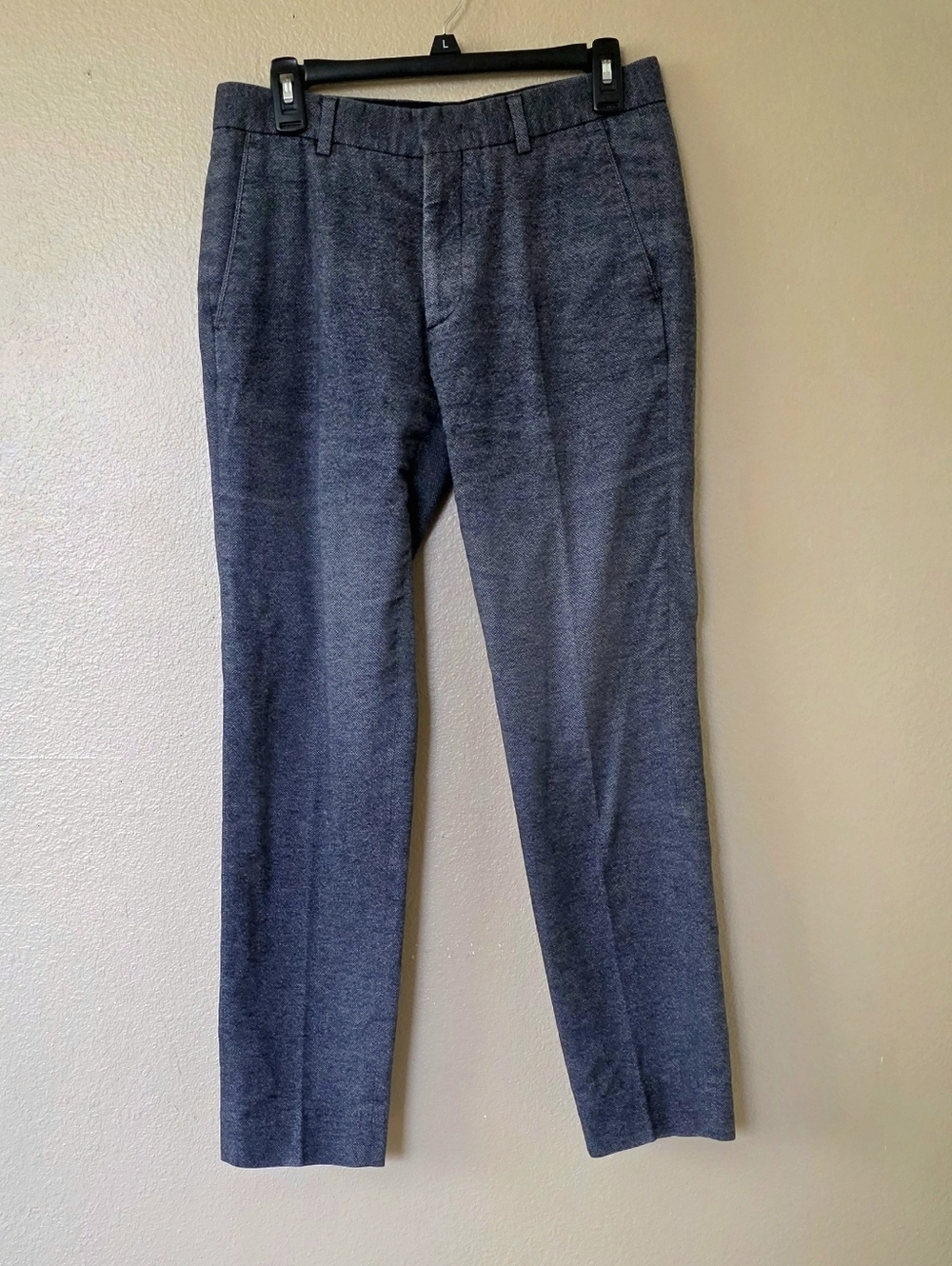 Customellow Womens Gray Wool Blend Work Trouser Pants - Size 30